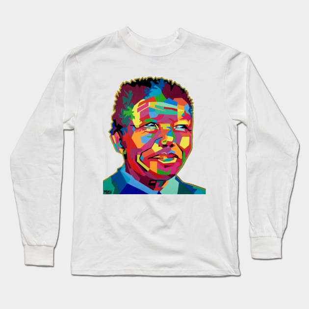 Madiba Long Sleeve T-Shirt by Art by Rory 